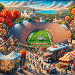 Rose Bowl Game Public Exhibit - Pasadena